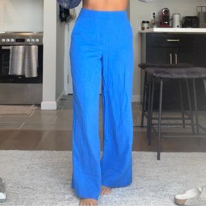 BCBGMAXAZRIA Women's Full Length Wide Leg Pant